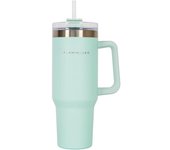 Flamingueo Vaso Térmico Azul Acero Inoxidable Bebidas Frías 24h Y Calientes 10h Capacidad 1.18l