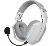 Mars Gaming Mh-pro Auriculares Rgb Flow Sonido Envolvente Almohadillas Air 3d Micrófono Blanco
