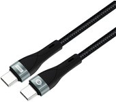 Conceptronic Cable de Carga Rápida USB-C PD 3.0 100W 20V/5A 480Mbps con Chipset E-Mark 2m Negro