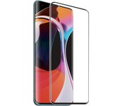Muvit Protector Pantalla Cristal Templado Curvo Case Friendly Marco Negro para Xiaomi Mi 10/10 Pro
