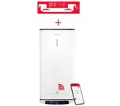 Ariston Velis Pro Wifi Termo Eléctrico Inteligente 100L Clase B + Soporte de Pared Instafix