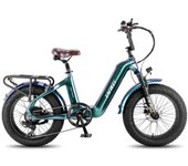 Fafrees F20 Master Bicicleta Eléctrica 500W Batería 1080Wh Autonomía 110km Aurora Verde
