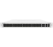 Switch Mikrotik CRS354-48P-4S+2Q+RM 48 Puertos 1G PoE+ 4 SFP+ 10G 2 QSFP+ 40G Fuente 750W Rack 1U