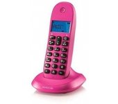TELEFONO INALAMBRICO DECT DIGITAL MOTOROLA C1001LB+ VIOLETA