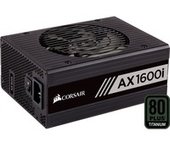 AX1600i unidad de fuente de alimentación 1600 W ATX Negro, Fuente de alimentación de PC