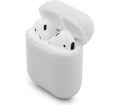 PcCom Essential Funda Protectora para Airpods Blanca