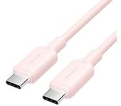 Cable USB Vention TRCPF USB-C a USB-C 3A 60W 1m Rosa