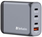 Verbatim GNC-100 Cargador GaN 100W Carga Rápida Gris