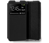 Cool Funda Flip Cover Liso Negro para Samsung Galaxy A72