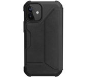 UAG Metropolis LTHR ARMR Funda Negra para iPhone 12 Mini
