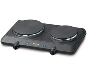 Taurus Volcán Duo Placa Eléctrica Portátil 2 Zonas 2250W