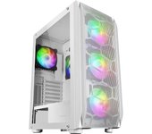 Mars Gaming MC-KX ARGB Cristal Templado USB 3.0 Blanca