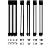 Phoenix Kit Cables Extensión Placa Base Negro/Blanco