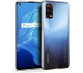 Cool Funda de Silicona Transparente para Realme 7 5G