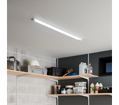 Regleta con fuente de luz led okha inspire blanco neutro 150 cm 3000 lm