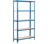 Estanteria sin tornillosmetalica simonclik azul mini 5/30
