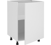 Mueble bajo de cocina delinia id sofía blanco 76,8x60 cm 1 pta