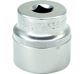 Llave vaso dexter de 6 caras de 36 mm con cuadradillo de 1/2