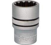 Llave de vaso dexter pro de 18 mm con cuadradillo de 1/2