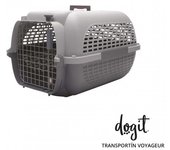Dogit Pet Voyageur Transportin Gris para perros Mediano