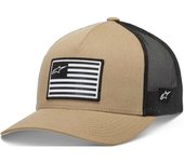 Alpinestars Flag Snapback Gorro - Beige (un tamaño)