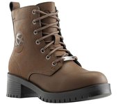 Ixon Krafter WP Botas de moto impermeables para mujer - Marrón (40)