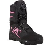 Klim Aurora GTX BOA 2023 Botas de moto de nieve para mujer - Negro Rosa (43)