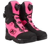 Klim Adrenaline Pro S GTX BOA Botas para motos de nieve - Negro Rosa (40 37)