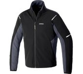 Spidi Mission-T SoftShell Chaqueta funcional de capa intermedia - Negro (XL)