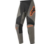 Alpinestars Fluid Speed Pantalones de Motocross - Gris Naranja (28)