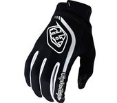 Lee GP Pro Solid Guantes de motocross para jóvenes - Negro Blanco