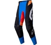Alpinestars Techstar Melt Pantalones de motocross - Negro Naranja (36)