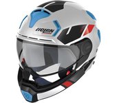 Nolan N30-4 TP Blazer Casco - Negro Blanco Azul (S)