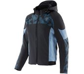Dainese Ignite 2 Mirage Chaqueta textil de moto para mujer - Negro Azul (48)