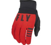 FLY Racing F-16 Guantes de motocross - Negro Rojo (2XL)