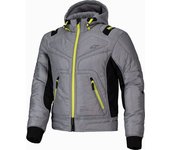 Alpinestars Mohobbs Chaqueta textil de moto impermeable - Gris Amarillo