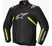 Alpinestars T-SPS V2 chaqueta textil impermeable para motocicleta - Negro Amarillo (3XL)