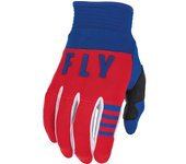 FLY Racing F-16 Guantes de Motocross Juvenil - Blanco Rojo Azul