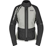 Spidi Crossmaster 2 H2Out Chaqueta textil impermeable para mujer - Negro Blanco (S)