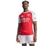 Adidas - Camiseta oficial Arsenal FC Primera Equipación Authentic 2025-2026, Unisex, Better Scarlet-White, XL