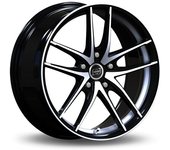 Llanta Infiny Toxic 7,5x17 5x110 Et42 73.1 Hyper Black