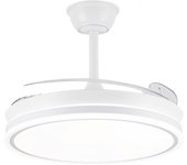 Ventilador led aspas retráctiles evo cct dim smart (72w)