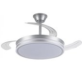 Ventilador led aspas retráctiles evo cct dim smart (72w)