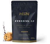 HSN Evoexcel 2.0 (whey protein isolate + concentrate) 500g chocolate y galletas
