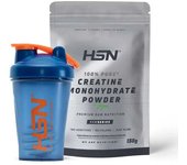 HSN Pack - creatina monohidrato en polvo 150g + shaker  we are nutrition! bola mezcladora 400ml azul marino y naranja
