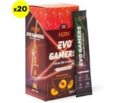 HSN Caja monodosis stick evogamers 20x5g melocotón rojo noob