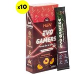 HSN Caja monodosis stick evogamers 10x5g melocotón rojo noob
