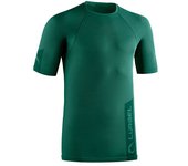 Camiseta de running lurbel halo short sleeves hombre verde golf/n