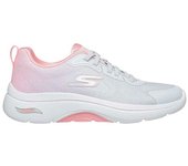 Zapatillas skechers go walk arch fit 2,0 mujer natural /light ros
