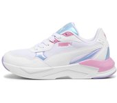 Zapatillas puma x-ray speed lite bouncy sky infantil blanco/azul/